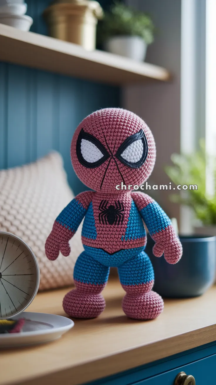 Amigurumi Spider-Man – FREE Crochet Pattern