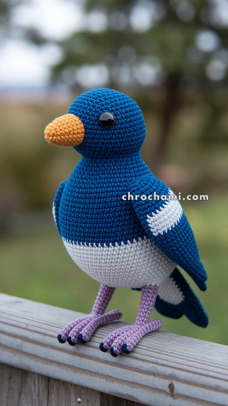 Amigurumi Starling – FREE Crochet Pattern