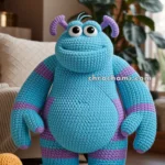 Amigurumi Sulley – FREE Crochet Pattern