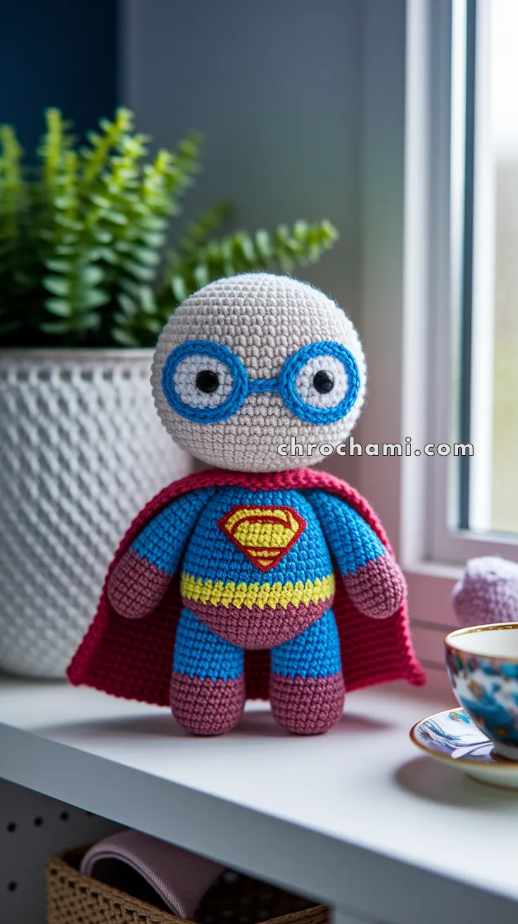 Amigurumi Superhero Doll – FREE Crochet Pattern