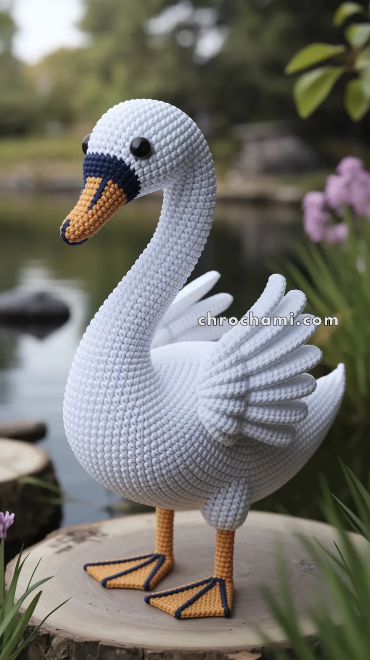 Amigurumi Swan – FREE Crochet Pattern