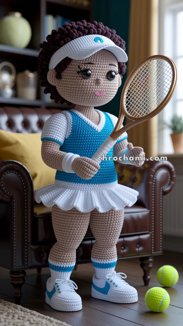 Amigurumi Tennis Player – FREE Crochet Pattern
