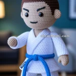 Amigurumi The Karate Kid – FREE Crochet Pattern