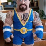Amigurumi The Rock Dwayne Johnson – FREE Crochet Pattern