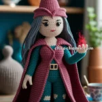 Amigurumi The Scarlet Witch – FREE Crochet Pattern