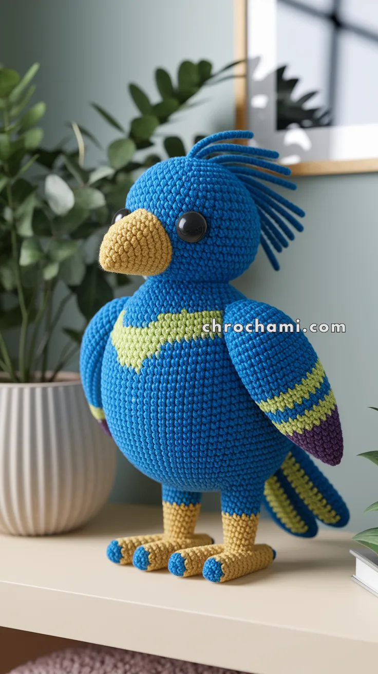 Amigurumi Thunderbird – FREE Crochet Pattern