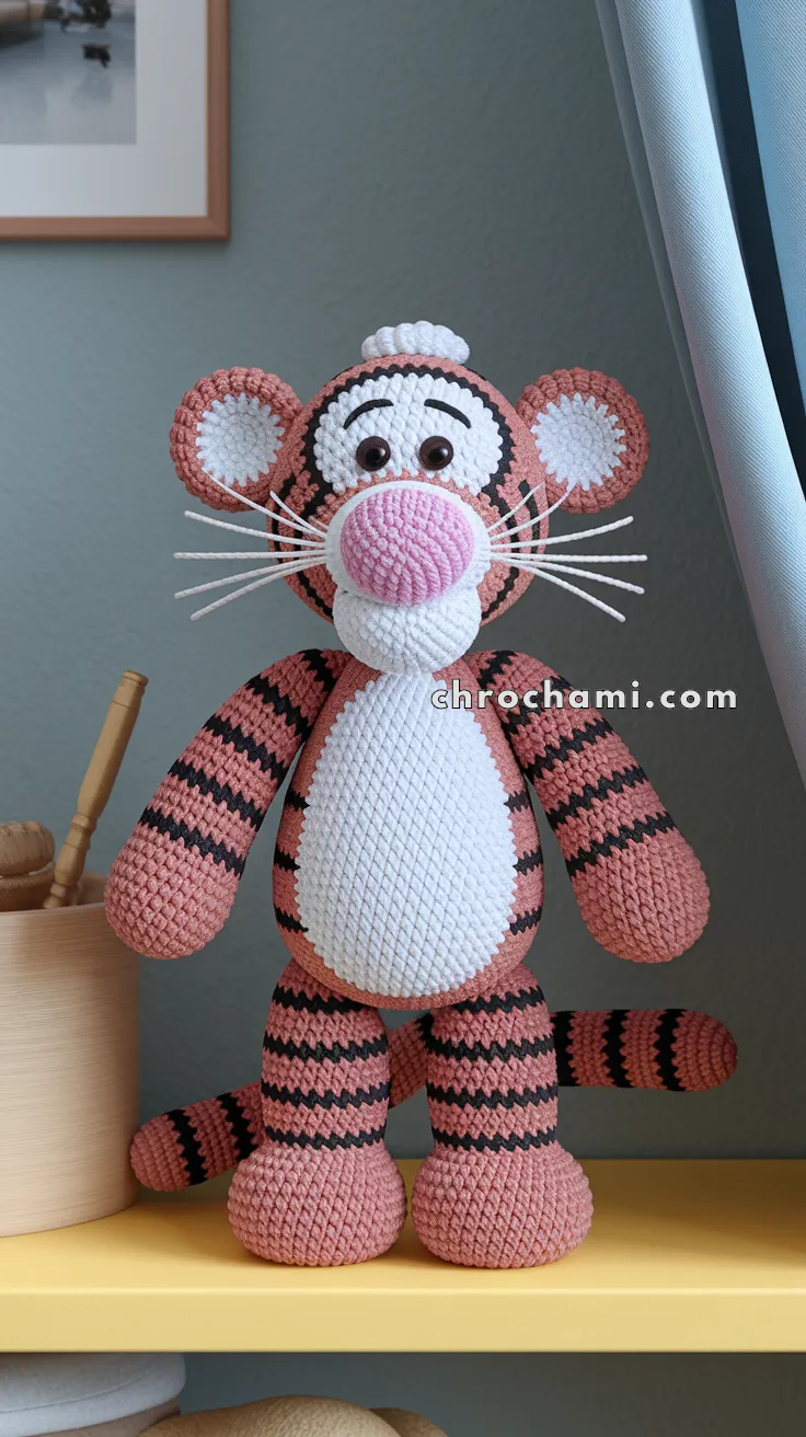 Amigurumi Tigger – FREE Crochet Pattern
