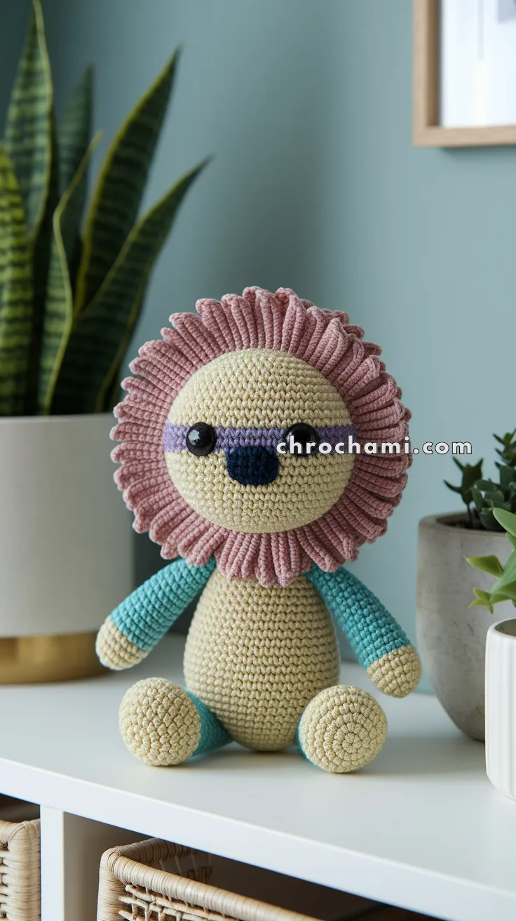 Amigurumi Timon – FREE Crochet Pattern