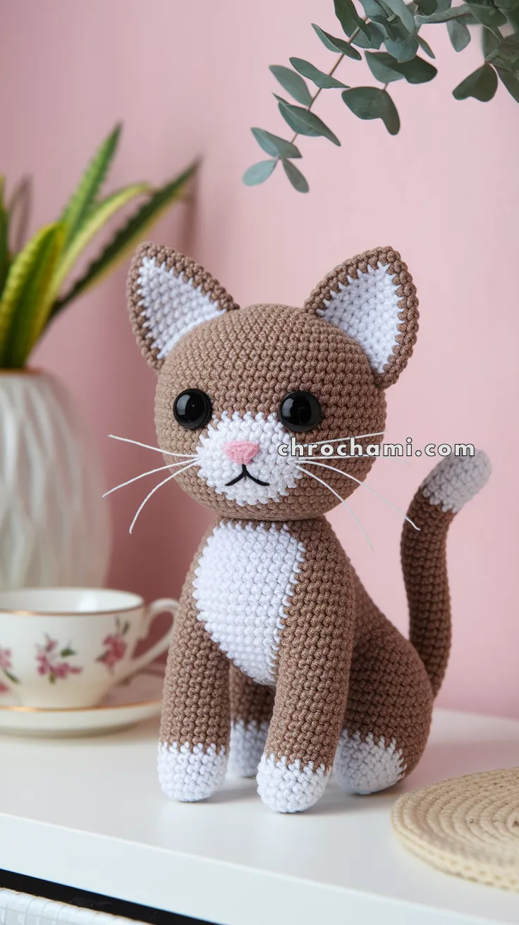 Amigurumi Tom Cat – FREE Crochet Pattern
