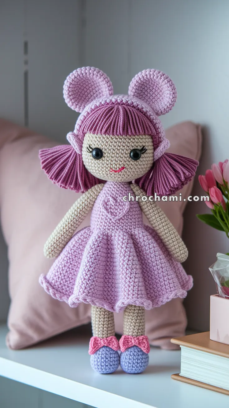 Amigurumi Valentine’s Day Doll – FREE Crochet Pattern