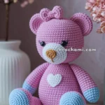 Amigurumi Valentine’s Day Teddy Bear – FREE Crochet Pattern