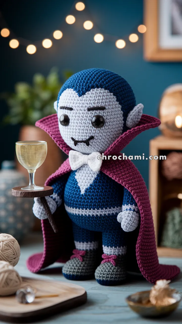 Amigurumi Vampire – FREE Crochet Pattern