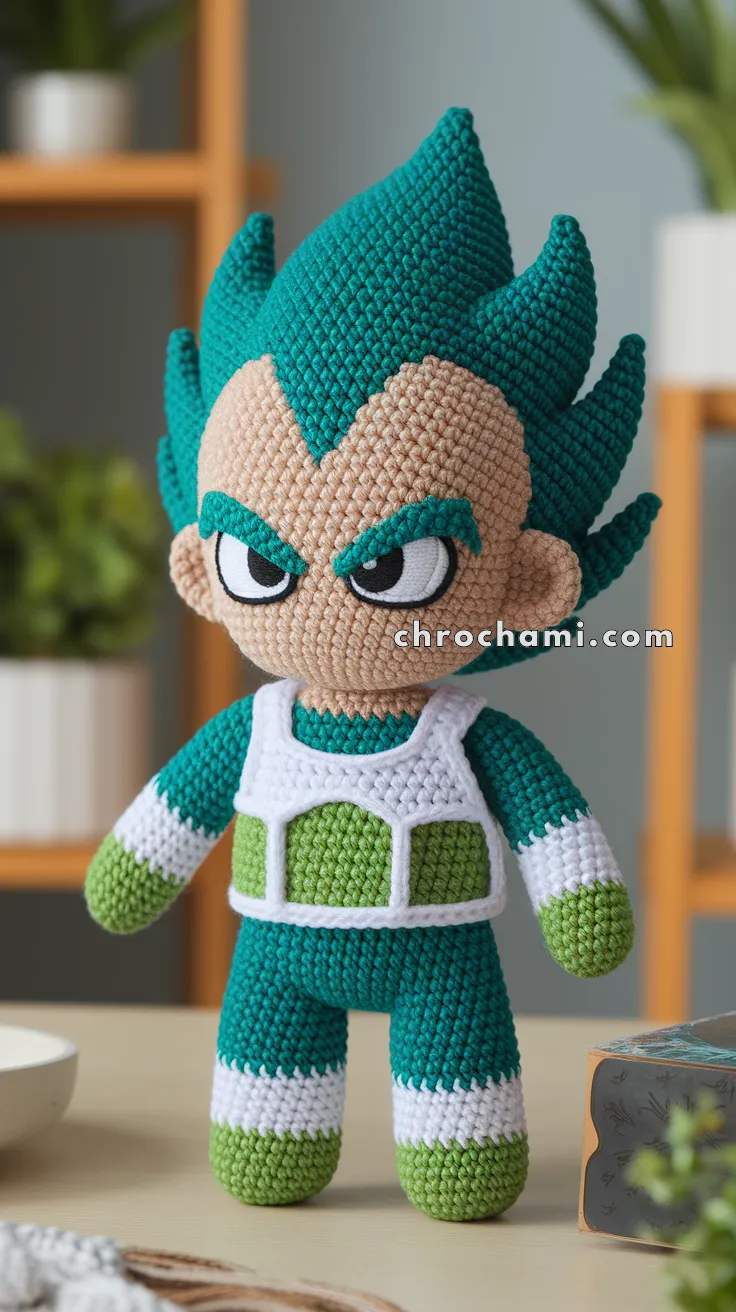Amigurumi Vegeta – FREE Crochet Pattern