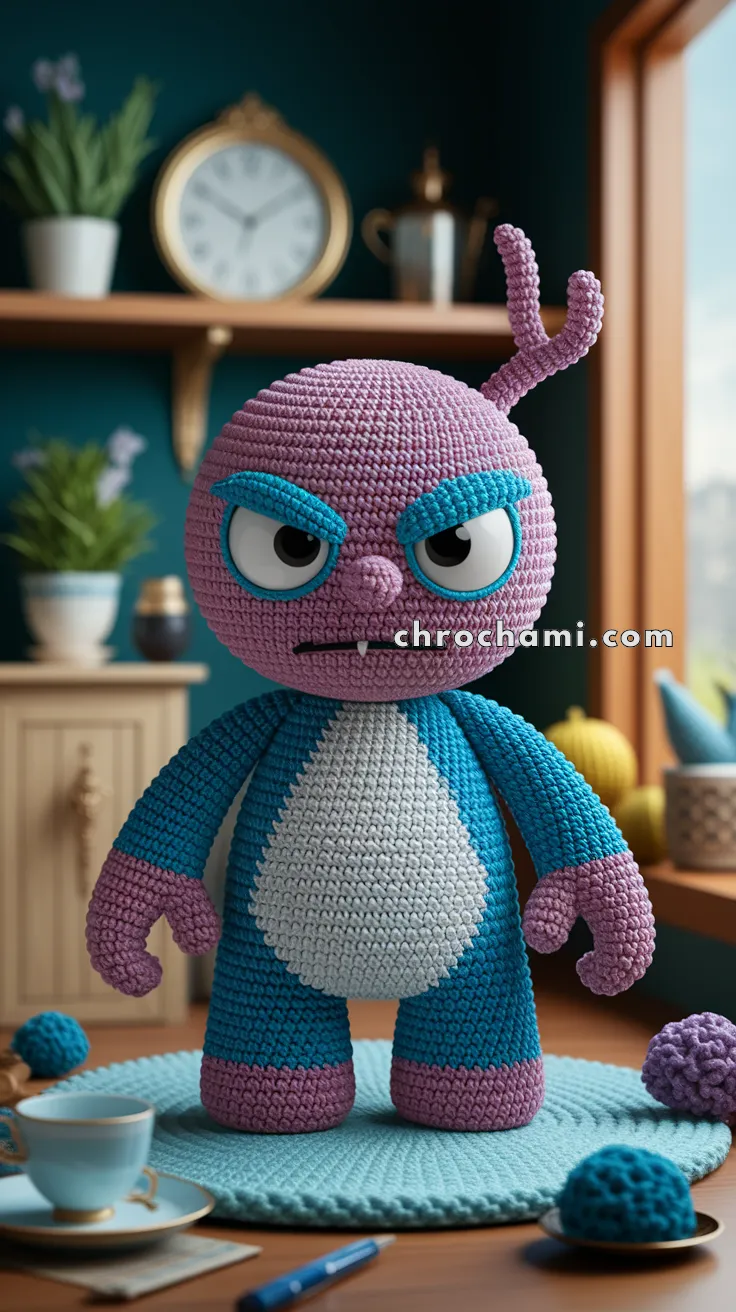 Amigurumi Villain Doll – FREE Crochet Pattern