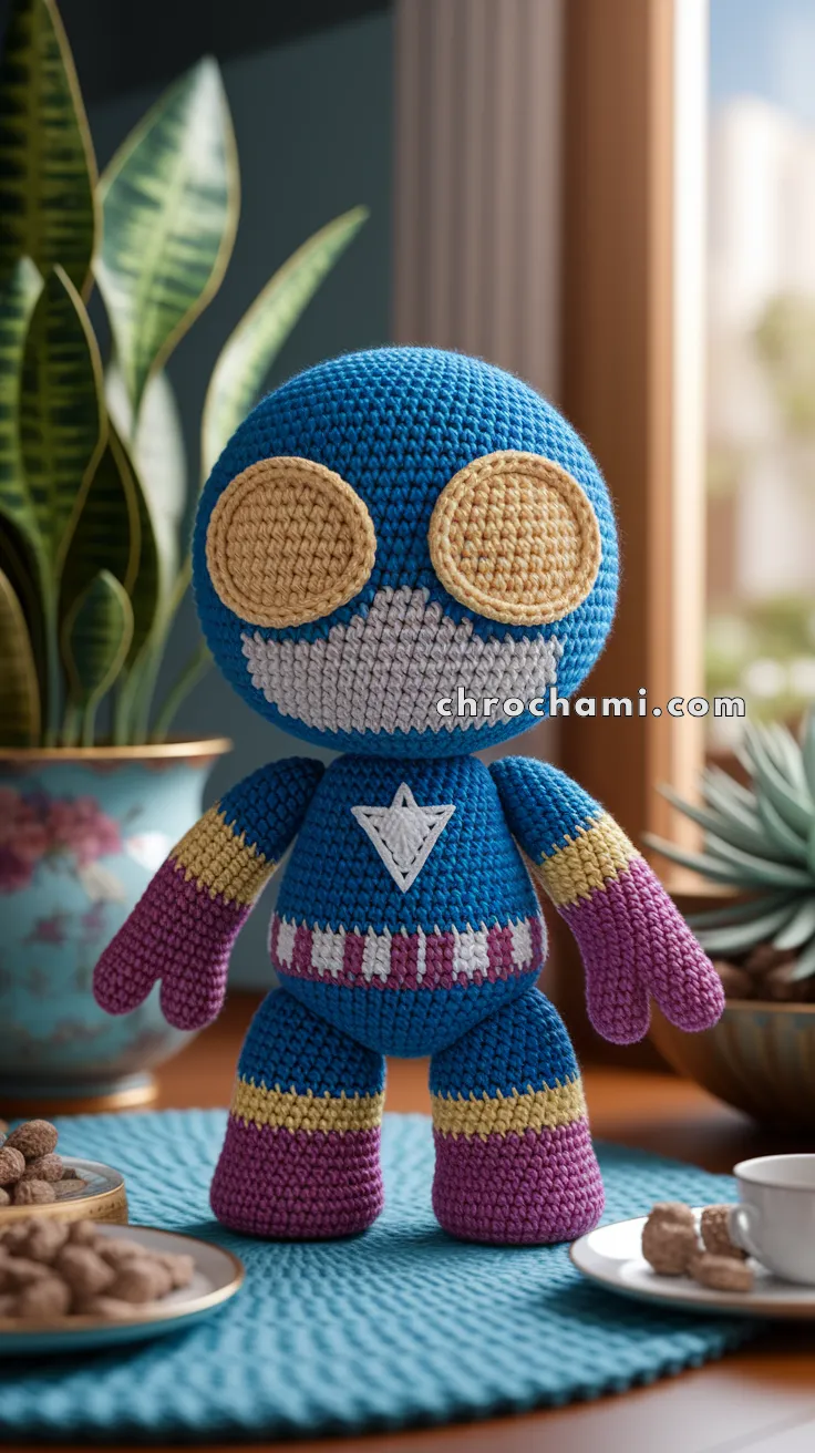 Amigurumi Vision Avengers – FREE Crochet Pattern