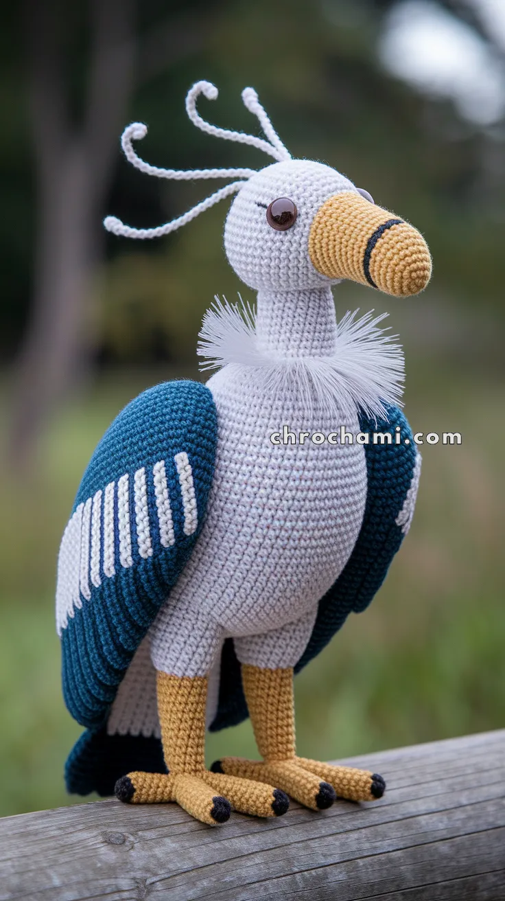 Amigurumi Vulture – FREE Crochet Pattern