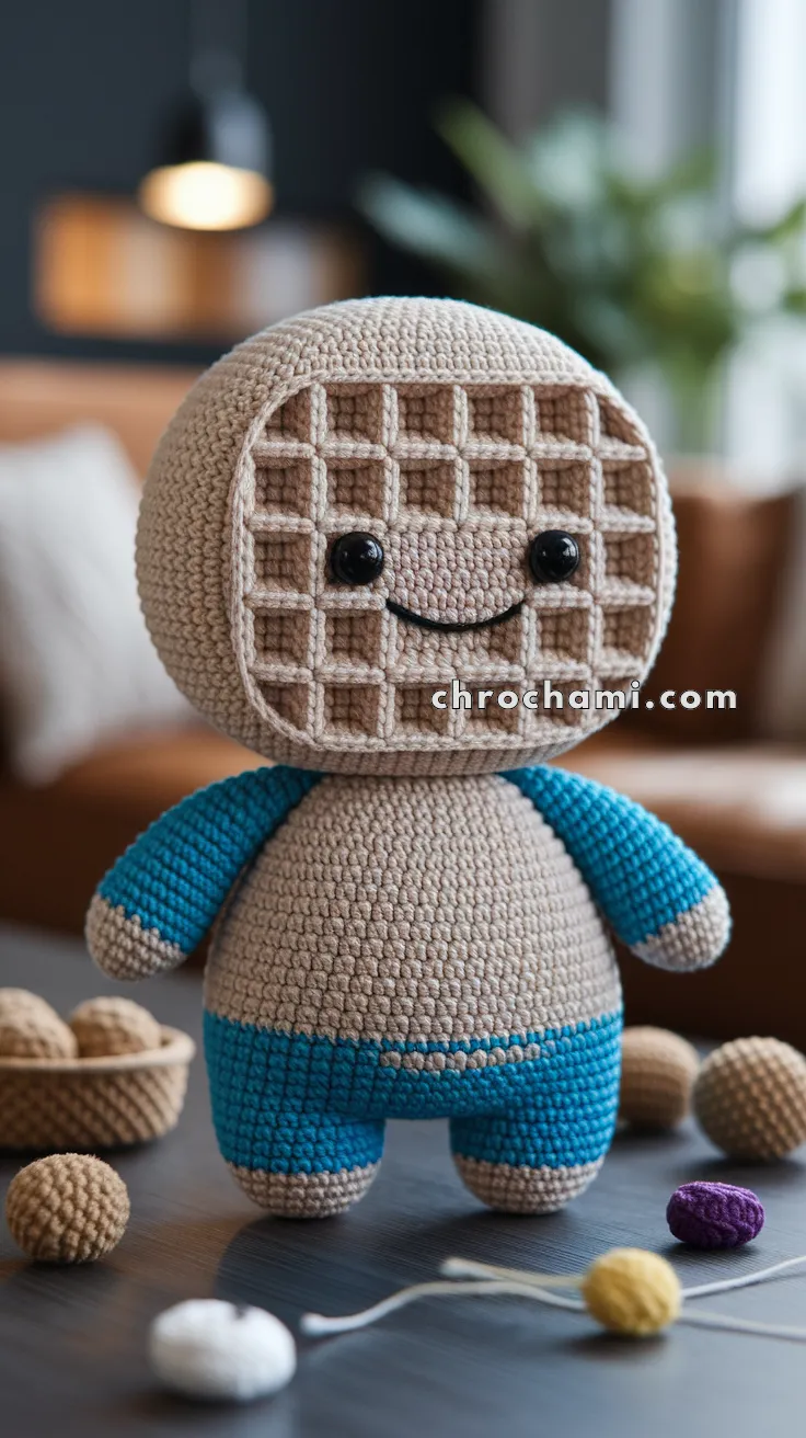 Amigurumi Waffle – FREE Crochet Pattern