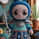 Amigurumi Warrior Doll – FREE Crochet Pattern