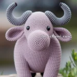 Amigurumi Water Buffalo – FREE Crochet Pattern