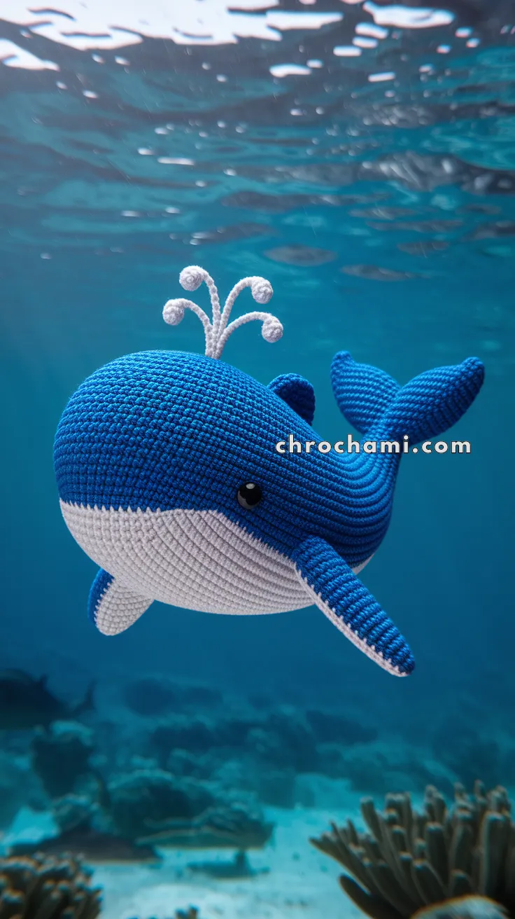 Amigurumi Whale – FREE Crochet Pattern