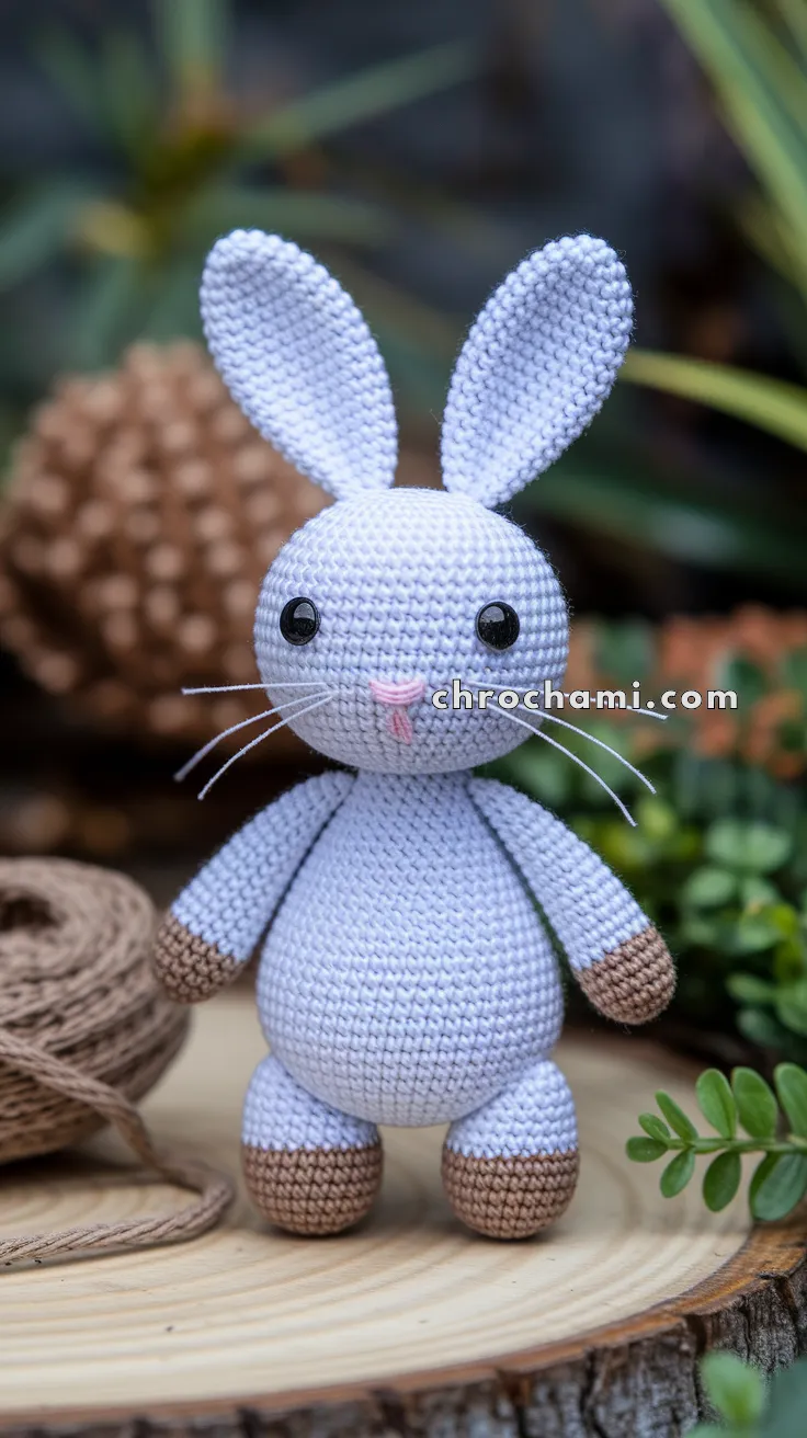 Amigurumi White Rabbit – FREE Crochet Pattern