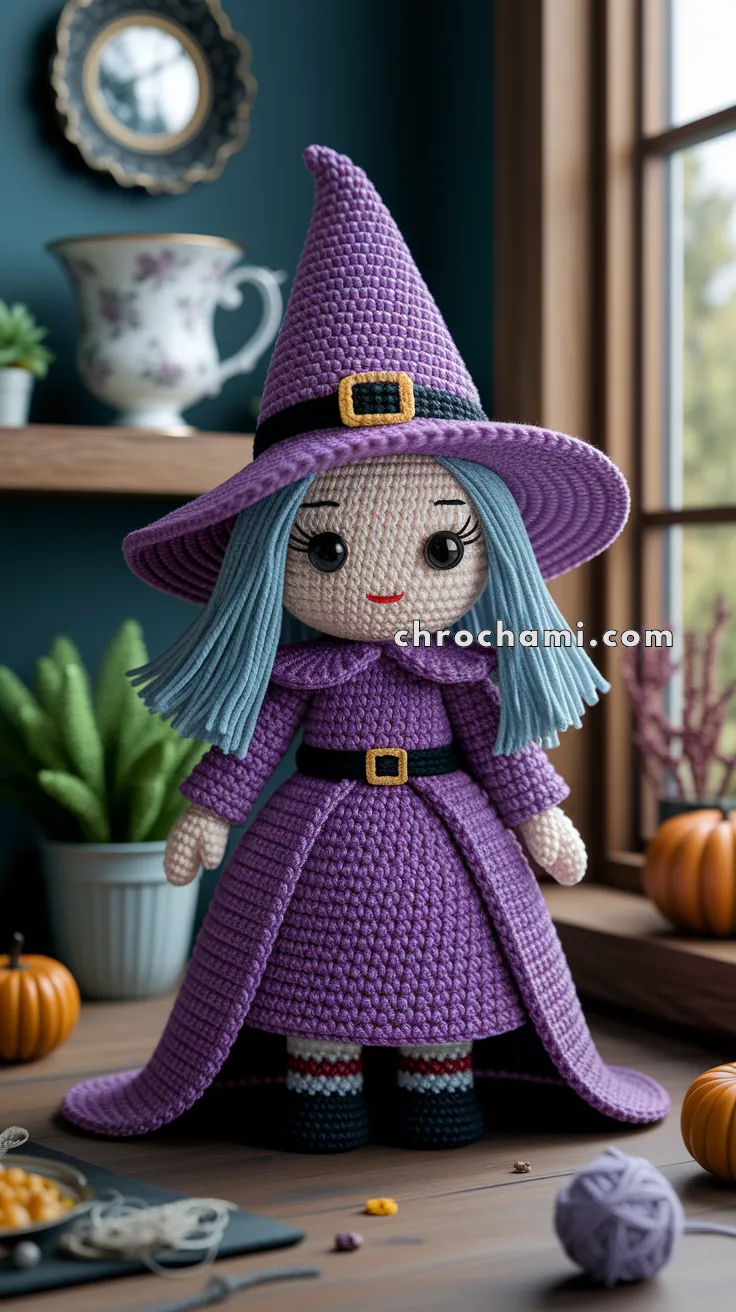 Amigurumi Witch Doll – FREE Crochet Pattern