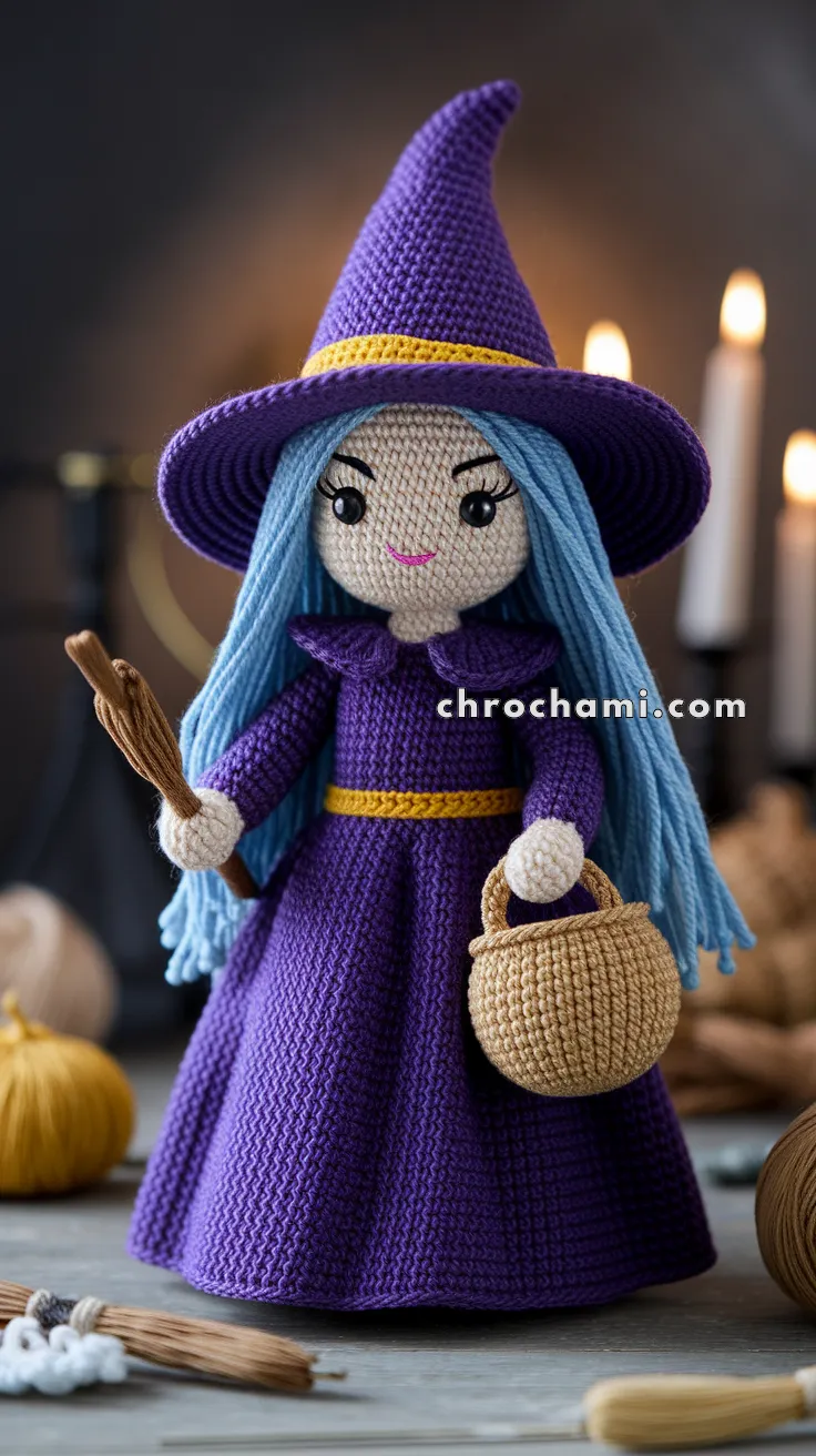 Amigurumi Witch – FREE Crochet Pattern