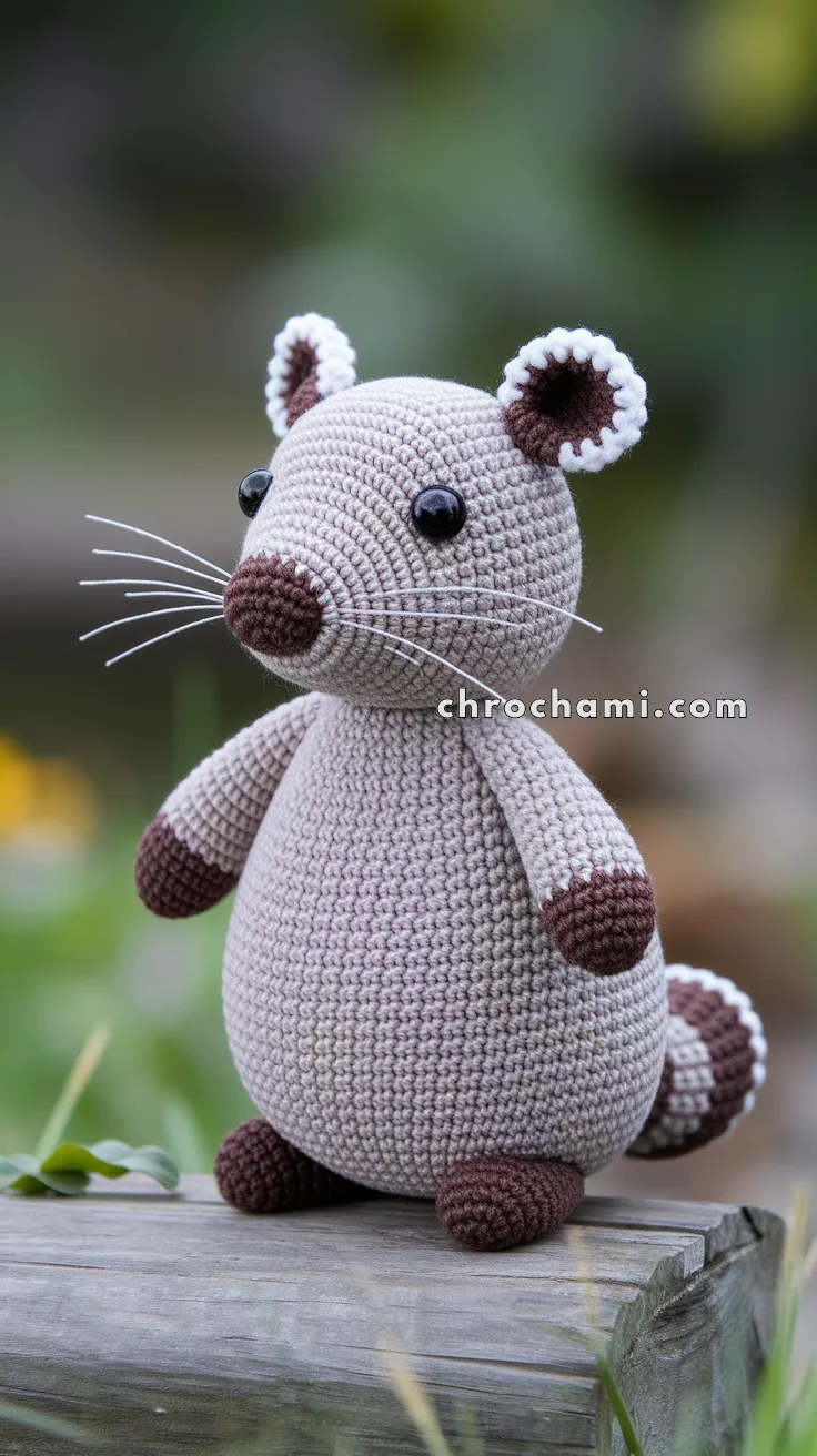 Amigurumi Woodchuck – FREE Crochet Pattern