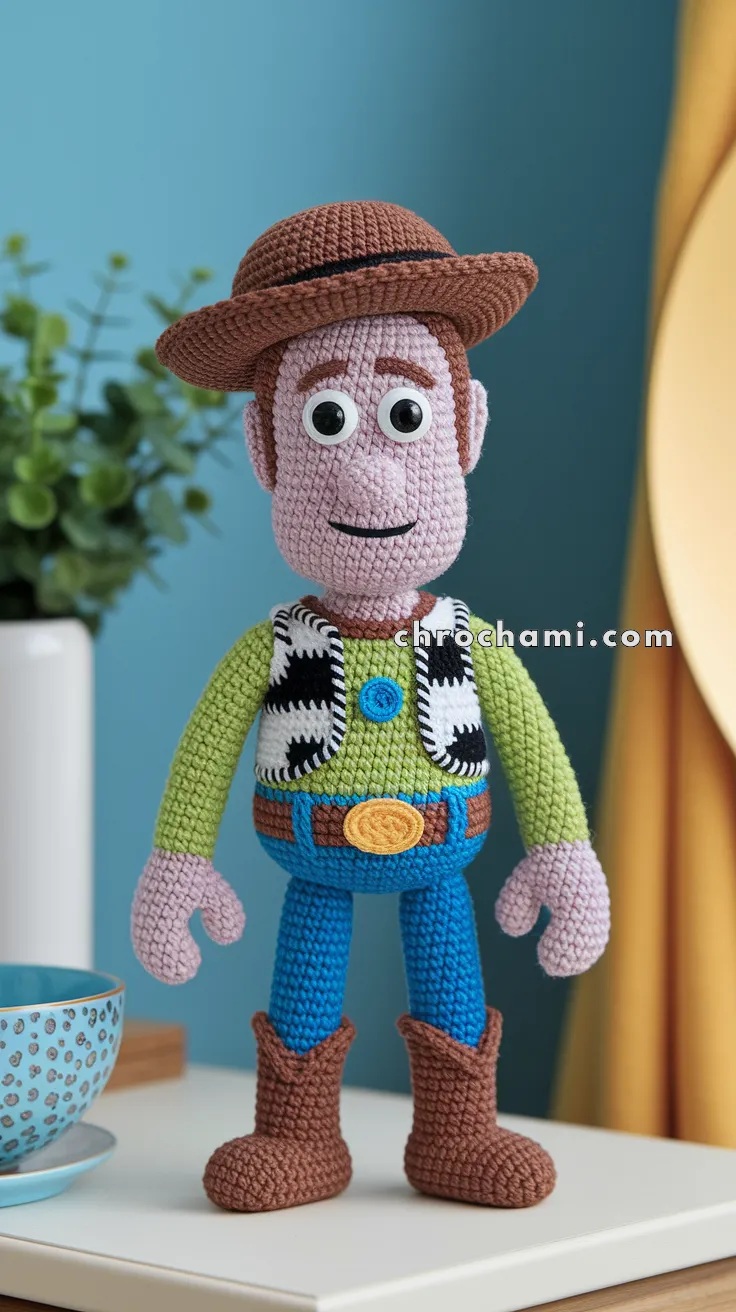 Amigurumi Woody Toy Story – FREE Crochet Pattern