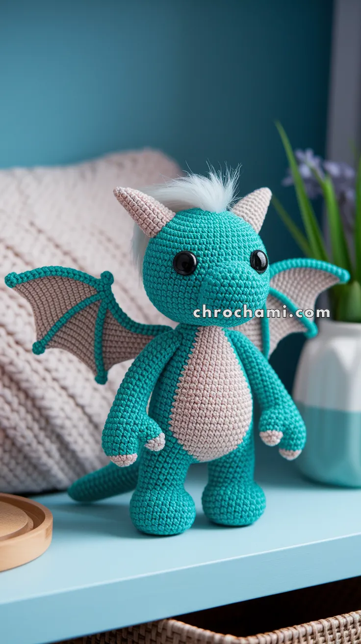 Amigurumi Wyvern – FREE Crochet Pattern