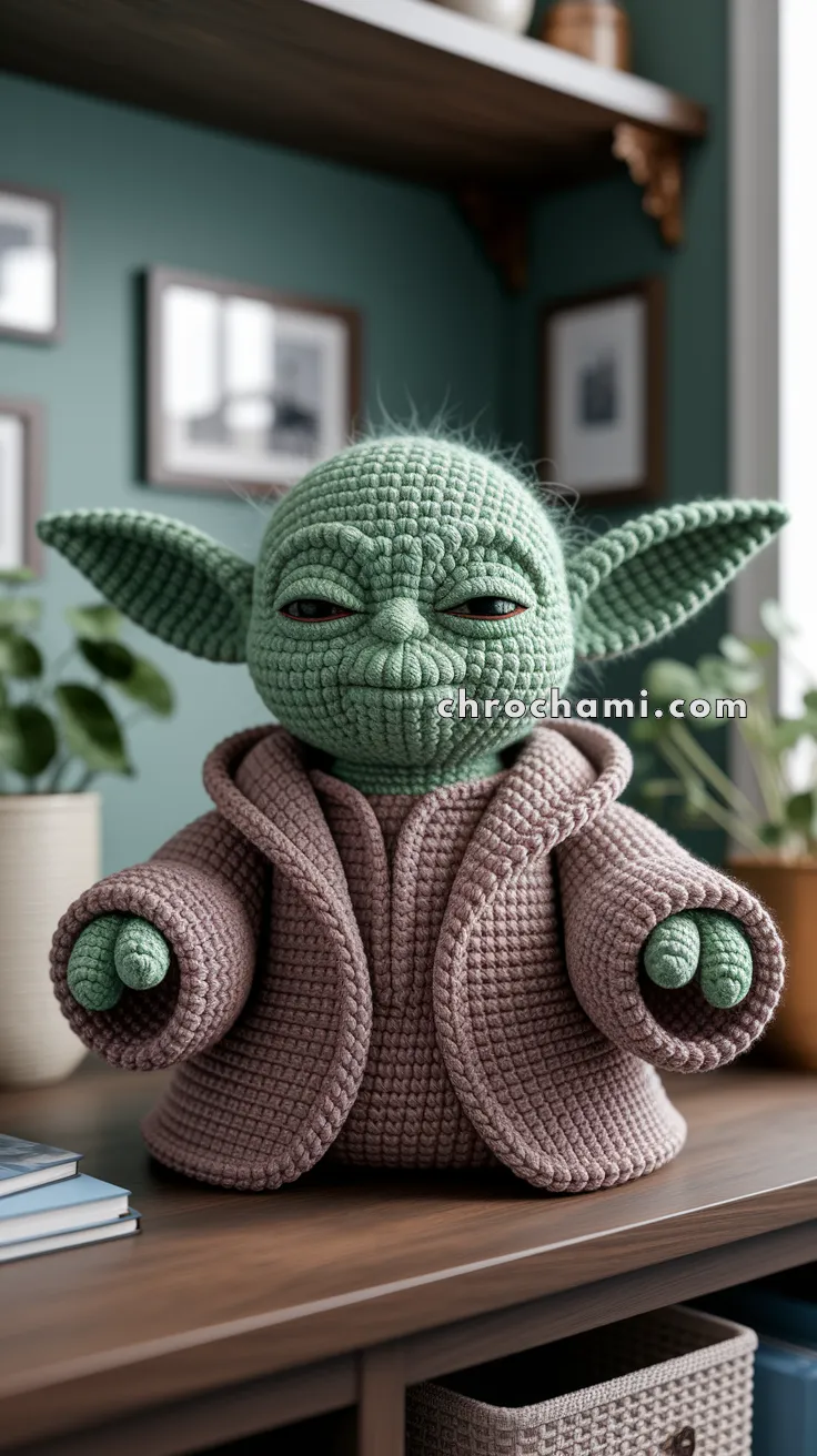 Amigurumi Yoda In Meditation – FREE Crochet Pattern
