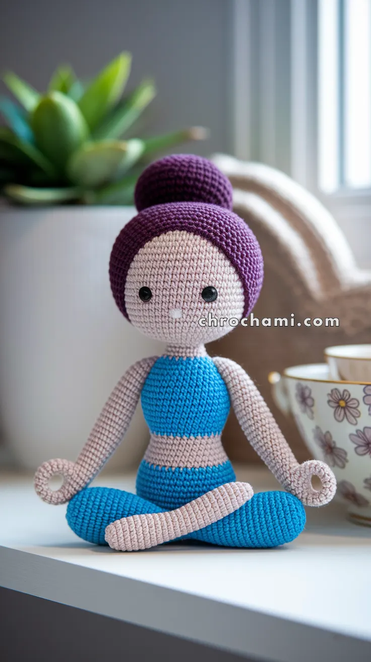 Amigurumi Yoga Girl – FREE Crochet Pattern