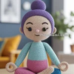 Amigurumi Yogi In Tree Pose – FREE Crochet Pattern