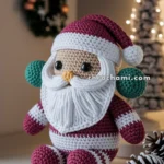 Amigurumi Yule Log Slice – FREE Crochet Pattern