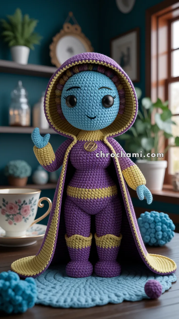Amigurumi Zatanna – FREE Crochet Pattern