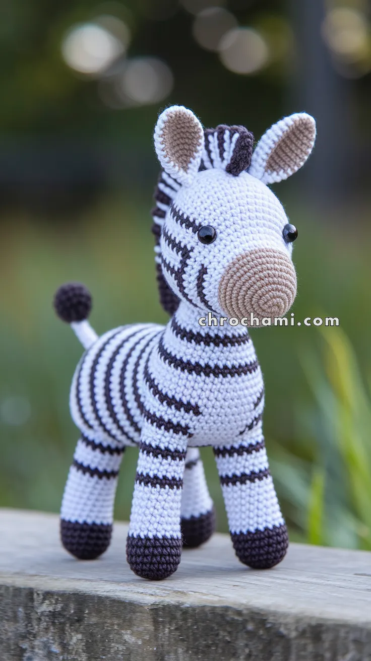 Amigurumi Zebra – FREE Crochet Pattern