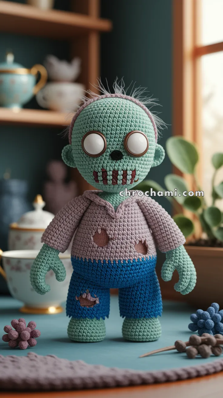 Amigurumi Zombie – FREE Crochet Pattern