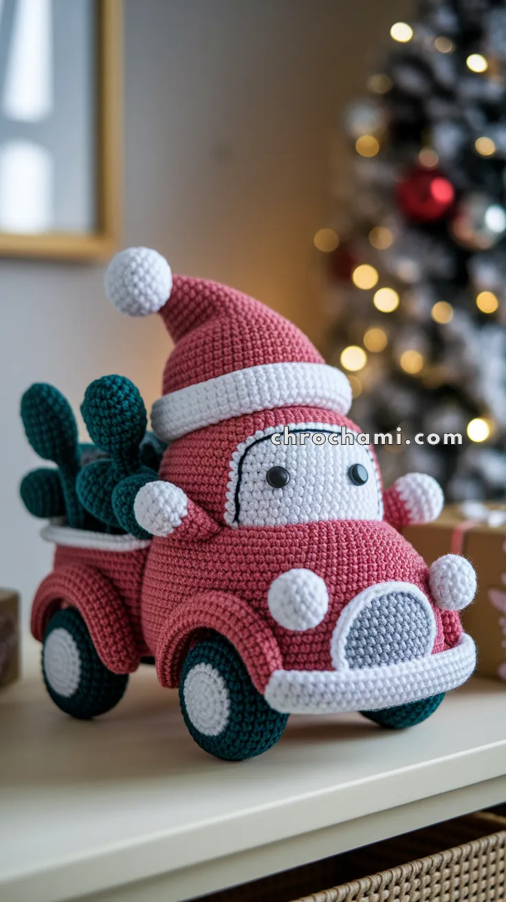 Christmas Truck – FREE Crochet Pattern